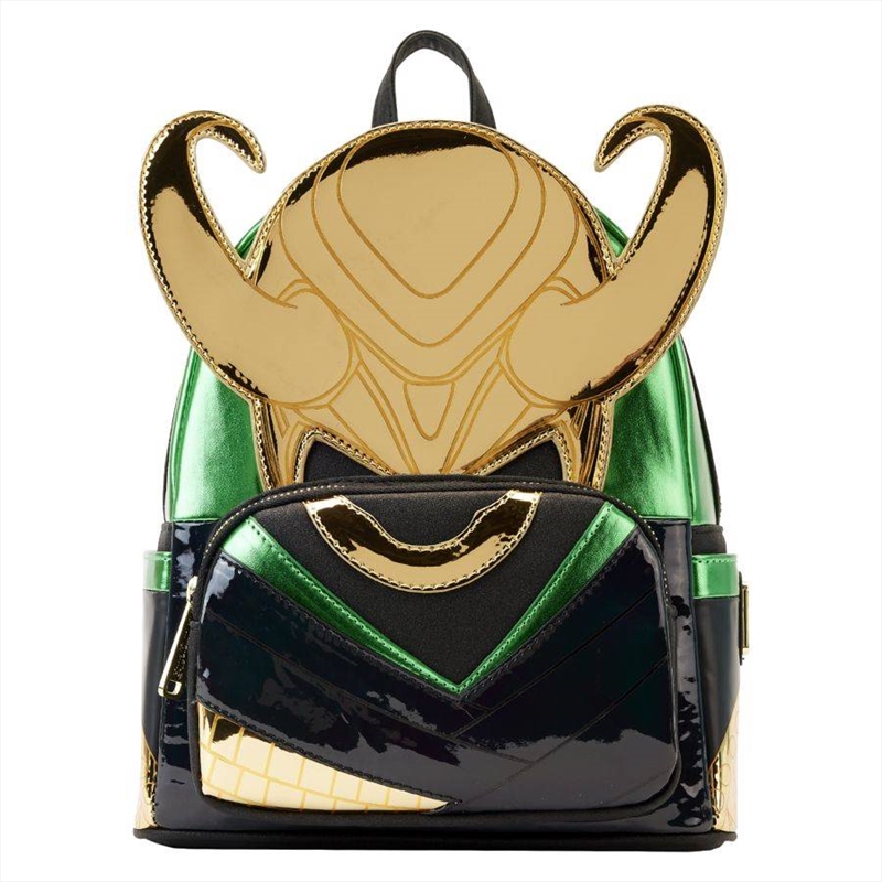 Loungefly Marvel Comics - Loki Metallic Mini Backpack/Product Detail/Bags