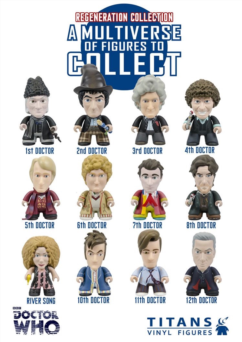 Doctor Who - Regeneration Titans Blind Box (SENT AT RANDOM)/Product Detail/Figurines