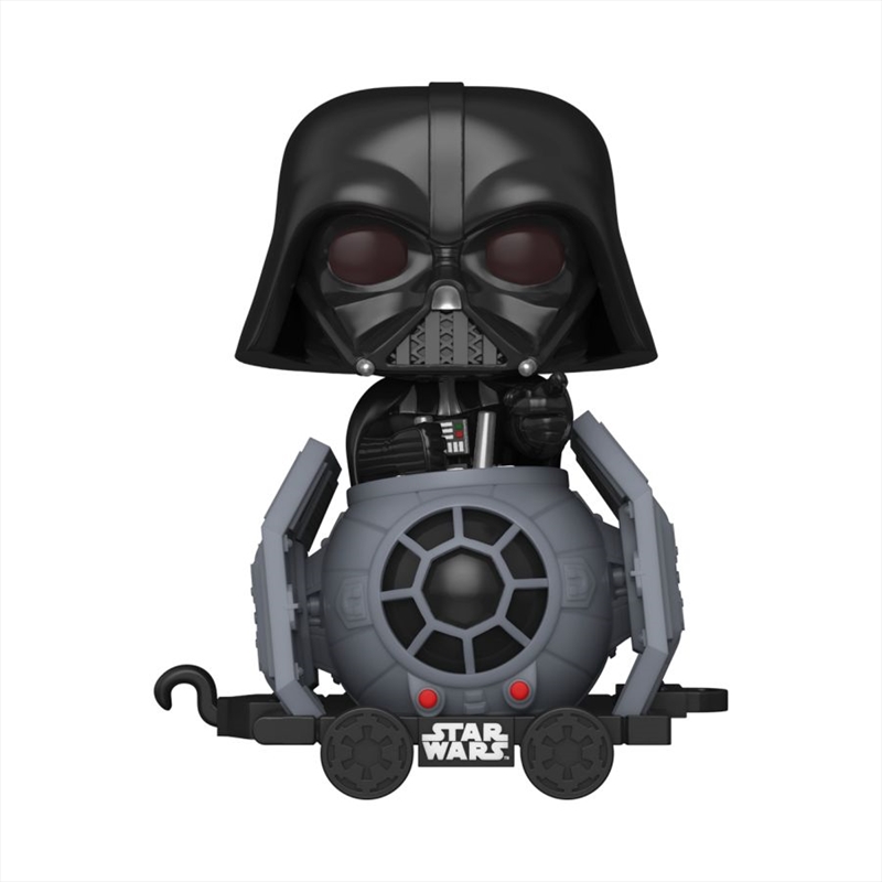 Disney: D100 - Darth Vader Tie Fighter Train Carriage US Exclusive Pop! Ride [RS]/Product Detail/Pop Vinyl Rides