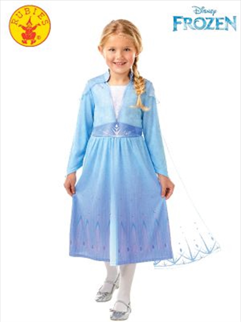Elsa Frozen 2 Deluxe Costume - Size 5-6/Product Detail/Costumes