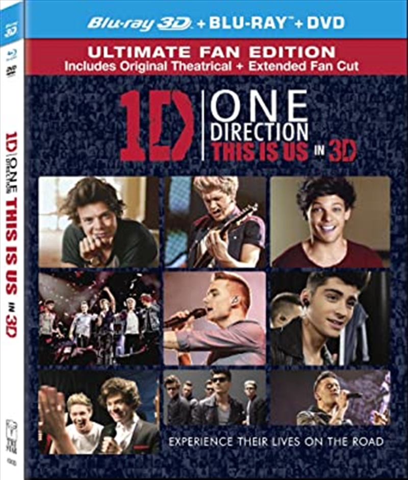 One Direction - This Is Us Blu-ray 3D/Product Detail/Documentary