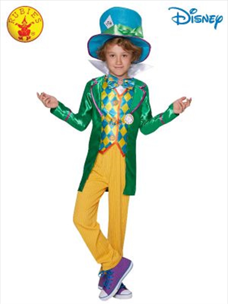 Mad Hatter Boys Deluxe Costume - Size 9-10/Product Detail/Costumes