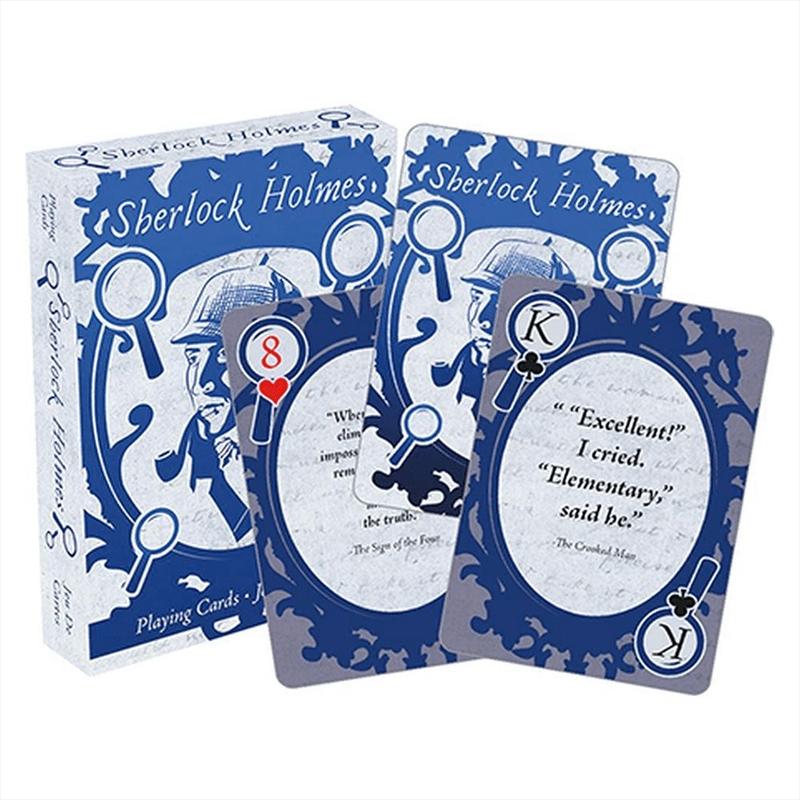 Sherlock Holmes Quotes Playing Cards/Product Detail/Card Games
