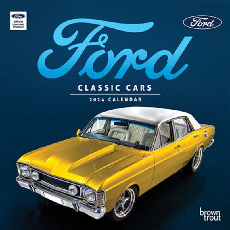 Classic Ford Cars 2024 Square/Product Detail/Calendars & Diaries