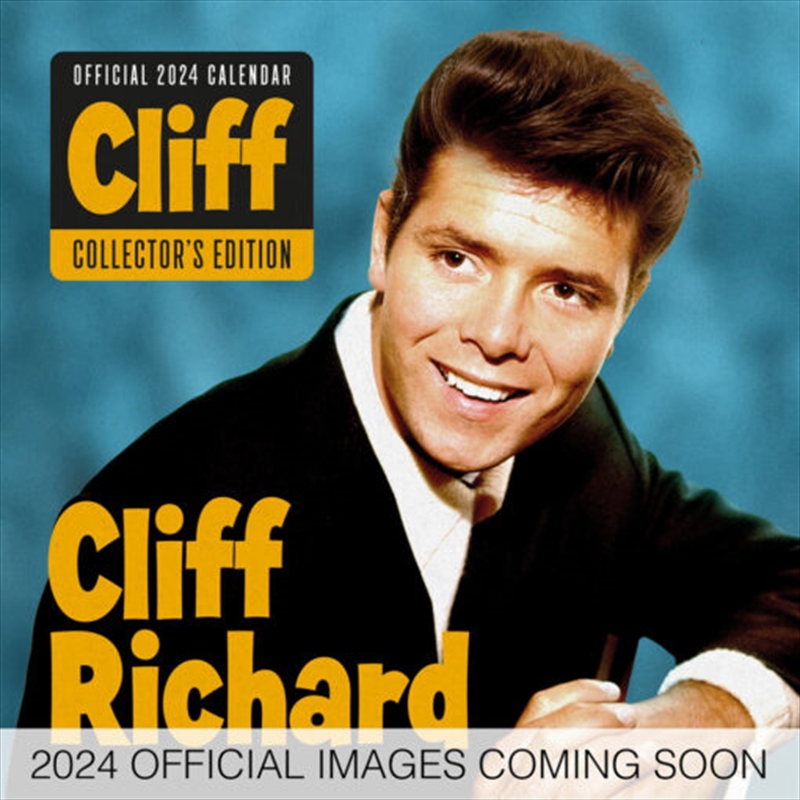 Cliff Richard 2024 Square Collector’s Edition Record Sleeve/Product Detail/Calendars & Diaries