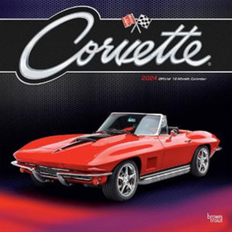 Corvette 2024 Square/Product Detail/Calendars & Diaries