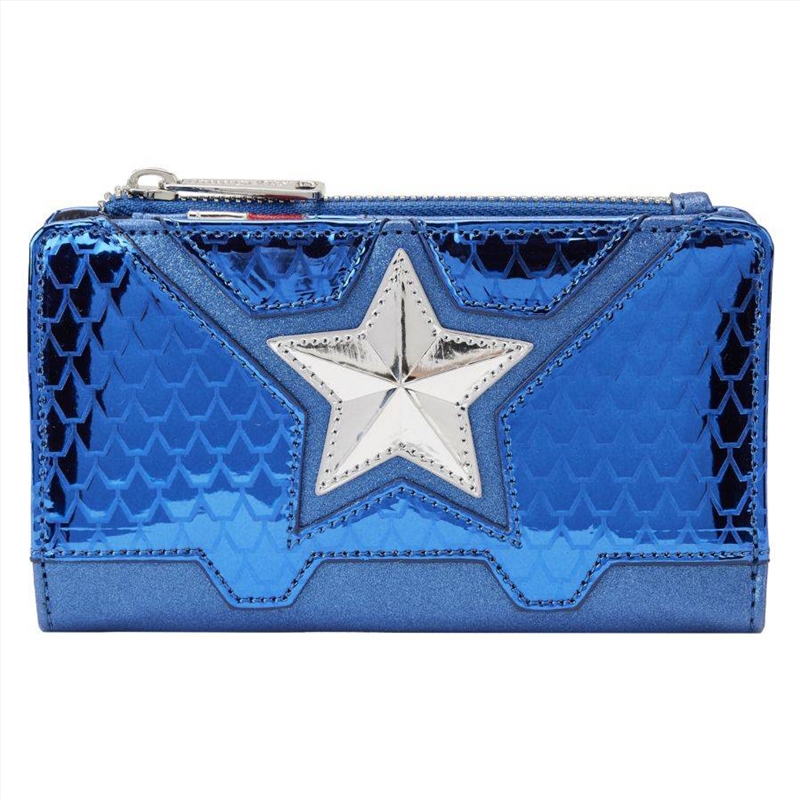Loungefly Marvel Comics - Captain America Costume Flap Wallet/Product Detail/Wallets
