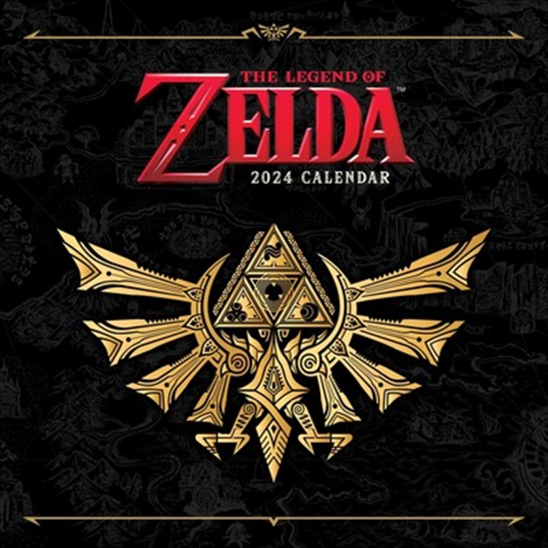 Legend Of Zelda 2024 Square/Product Detail/Calendars & Diaries