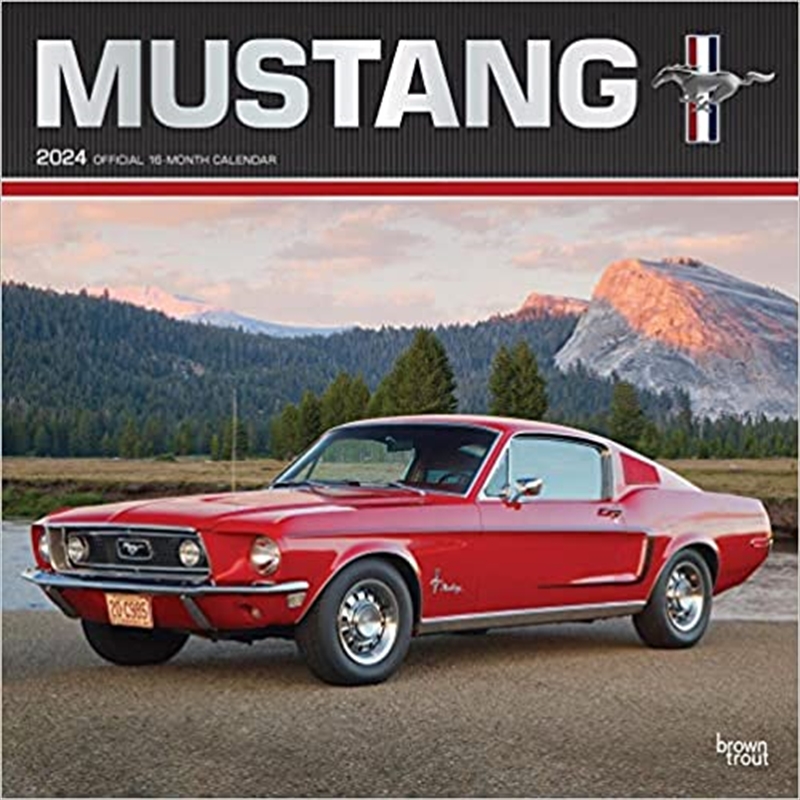 Mustang 2024 Square Foil/Product Detail/Calendars & Diaries