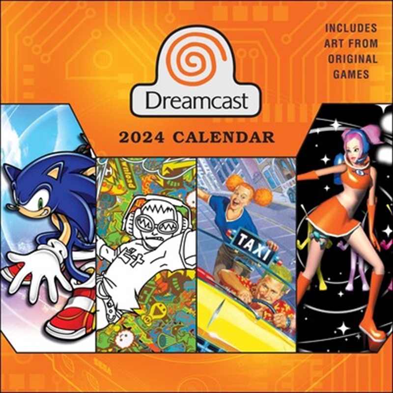 Sega Dreamcast 2024 Square/Product Detail/Calendars & Diaries