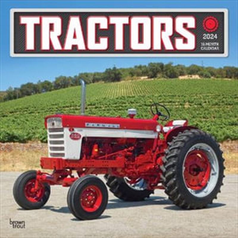 Tractors 2024 Square/Product Detail/Calendars & Diaries