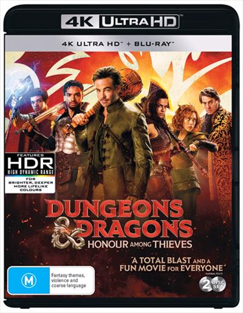Dungeons and Dragons - Honor Among Thieves  Blu-ray + UHD/Product Detail/Action
