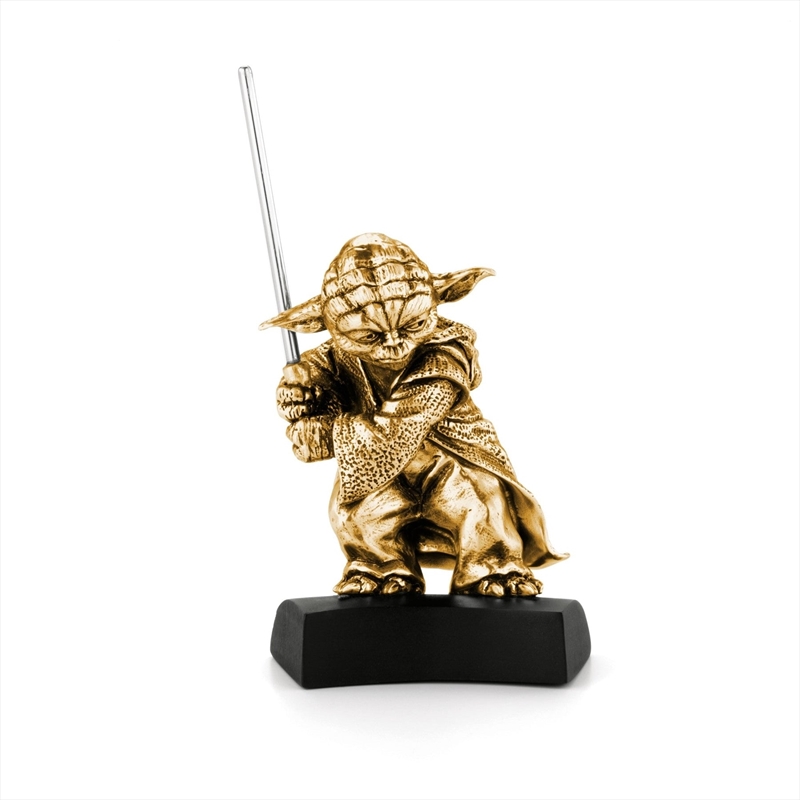 Royal Selangor: Star Wars Gilt Figurine Yoda/Product Detail/Figurines