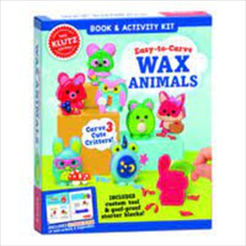Easy-To-Carve Wax Animals (KLUTZ)/Product Detail/Kids Activity Books