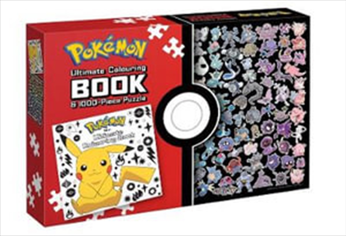 Pokemon Adult Colouring Book: 1000 Pc/Product Detail/Fantasy Fiction