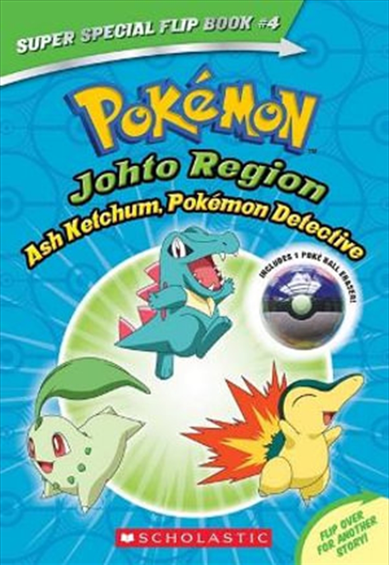 Johto Region: Ash Ketchum, Pokemon Detective #4/Product Detail/Kids Activity Books
