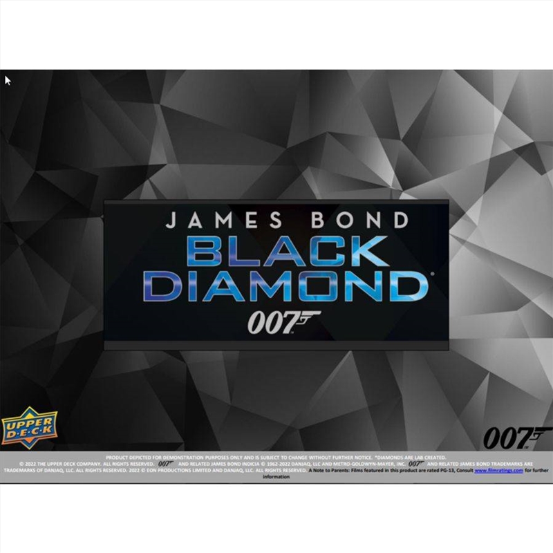 James Bond - Black Diamond Trading Cards (Display of 1)/Product Detail/Card Games