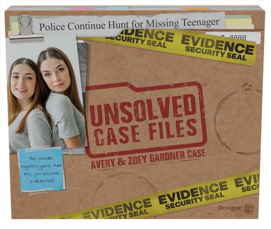 Unsolved Case Files Avery and Zoe Gardner/Product Detail/Games