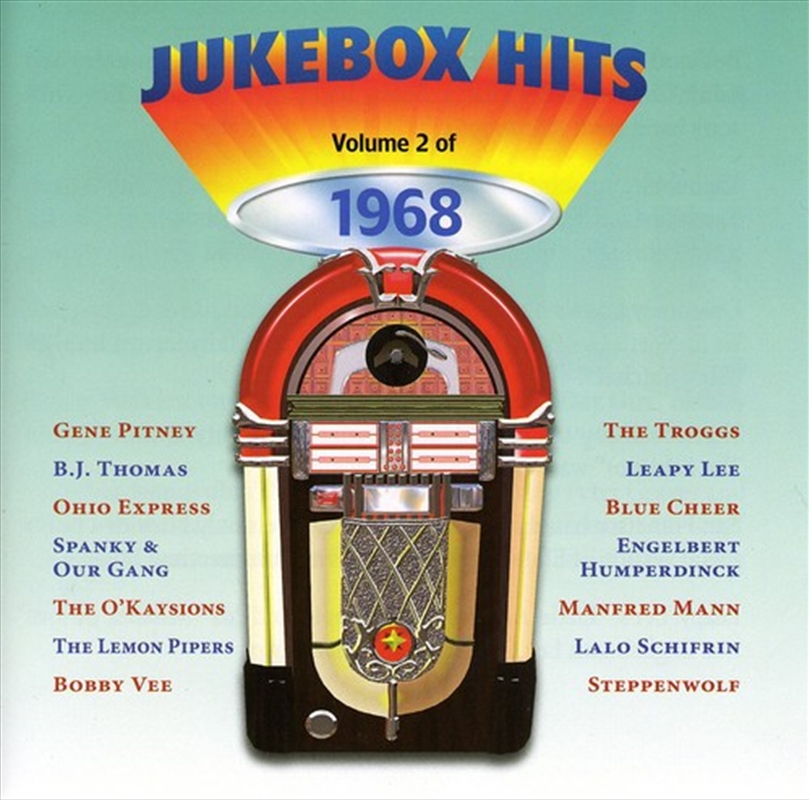 Jukebox Hits of 1968 Vol 2/Product Detail/Rock/Pop