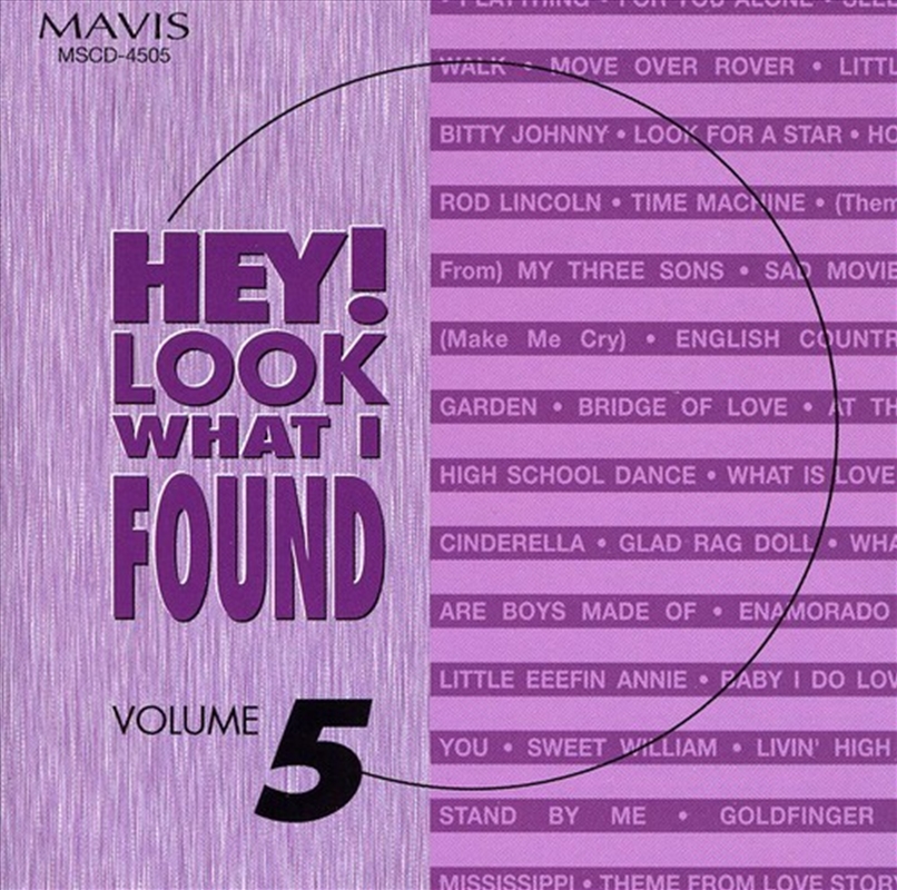 Hey Look What I Found 5/Product Detail/Rock/Pop