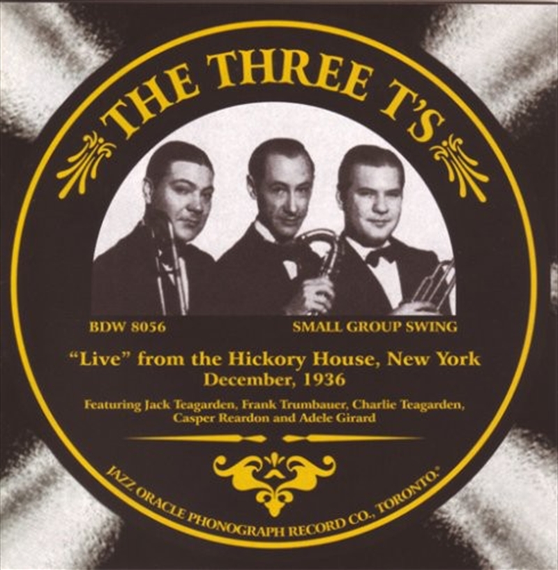 Live From The Hickory House, New York/Product Detail/Jazz