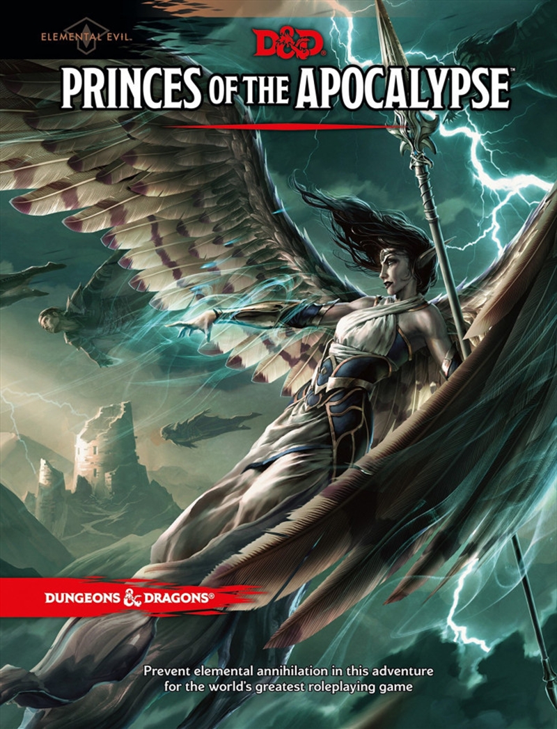 Dungeons & Dragons Elemental Evil Princes of the Apocalypse Hardcover/Product Detail/Games