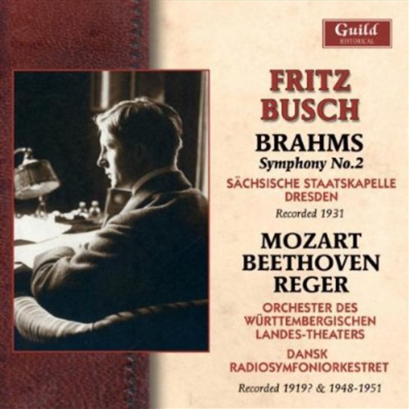 Fritz Busch, 1919 1931 1948-51/Product Detail/Classical