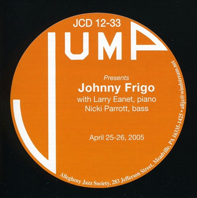Johnny Frigo/Product Detail/Jazz