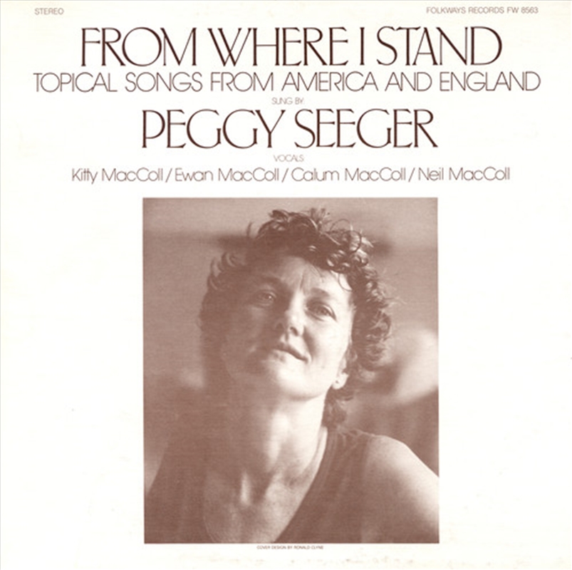 From Where I Stand- Topical Songs from America/Product Detail/Blues