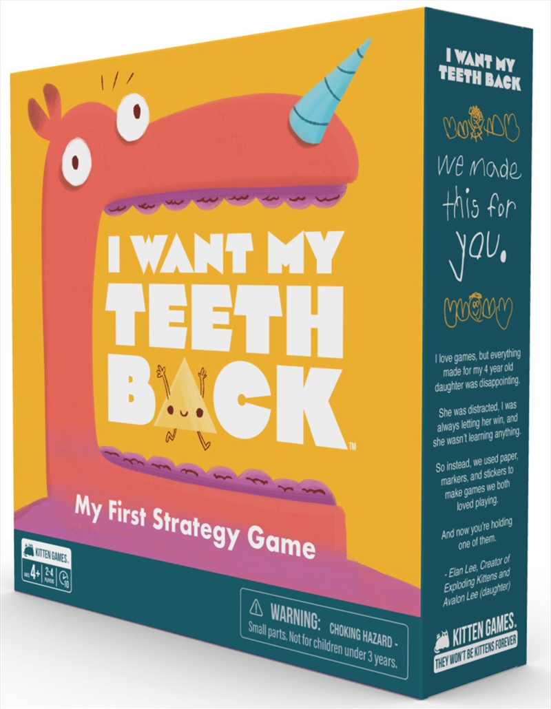 I Want My Teeth Back/Product Detail/Games