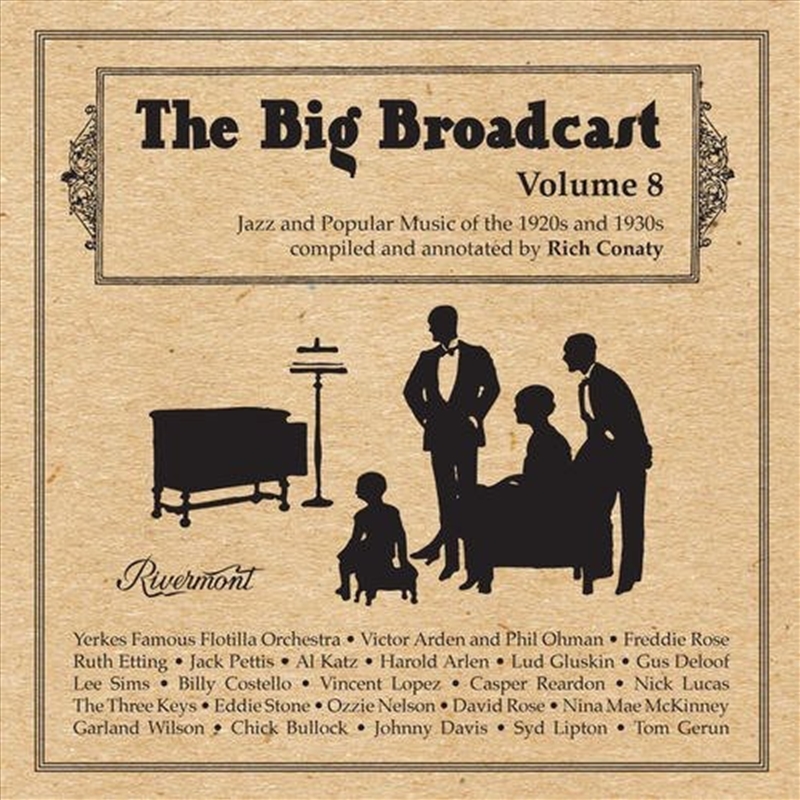 Big Broadcast, Vol. 8- Jazz and Popular Music Of The 1920S and 1930S/Product Detail/Rock/Pop