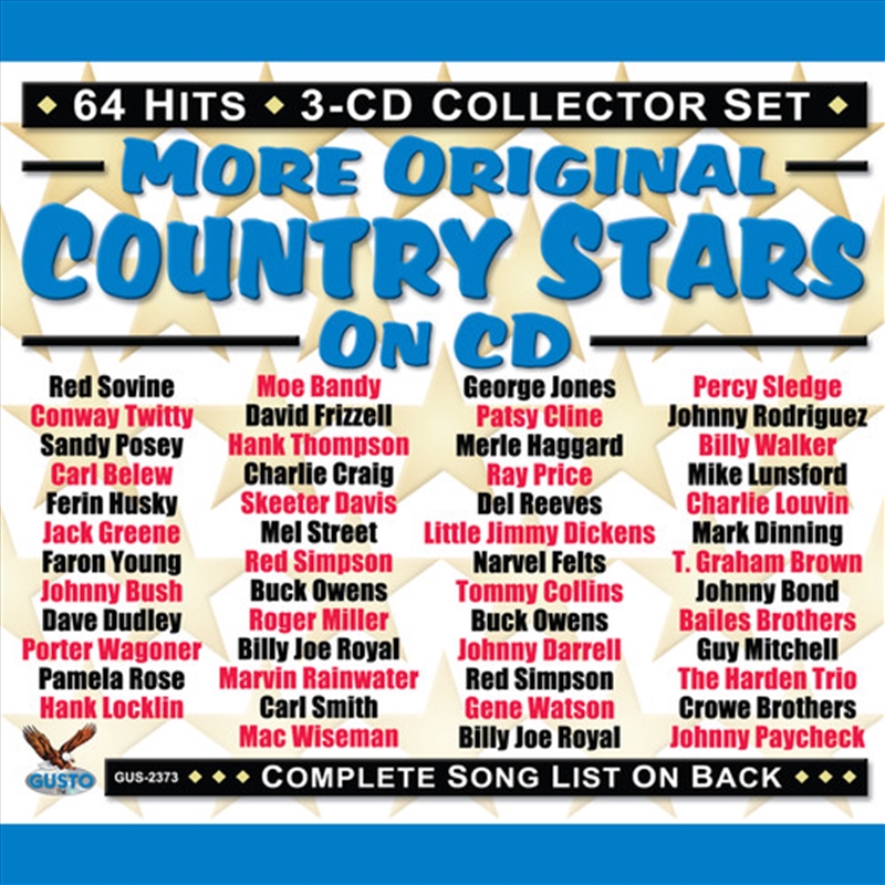 More Original Country Stars On Cd (Various Artists)/Product Detail/Country
