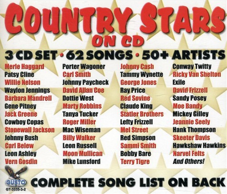 Country Stars On CD/Product Detail/Country