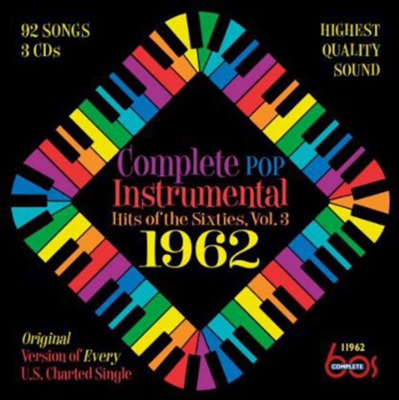 Complete Pop Instrumental Hits Of The Sixties, Vol. 3- 1962/Product Detail/Easy Listening