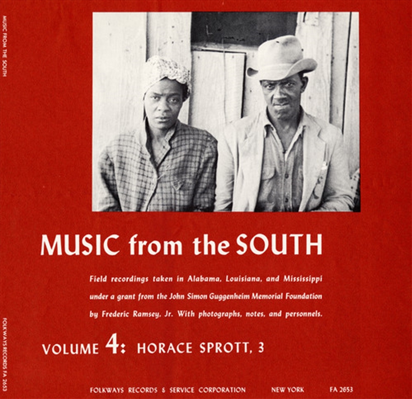 Music from the South Vol. 4- Horace Sprott 3/Product Detail/Folk