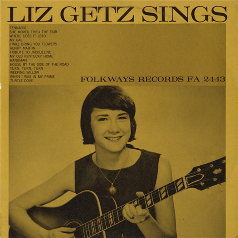 Liz Getz Sings/Product Detail/Folk