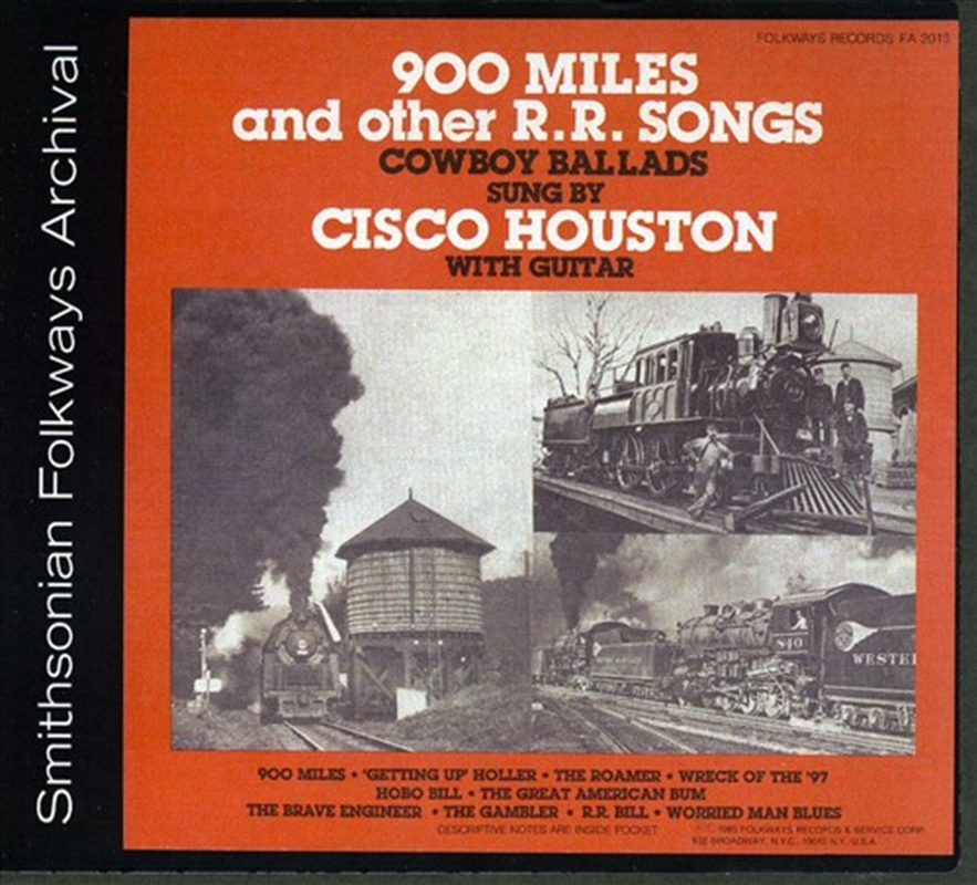 900 Miles and Other R.R. Songs/Product Detail/Folk