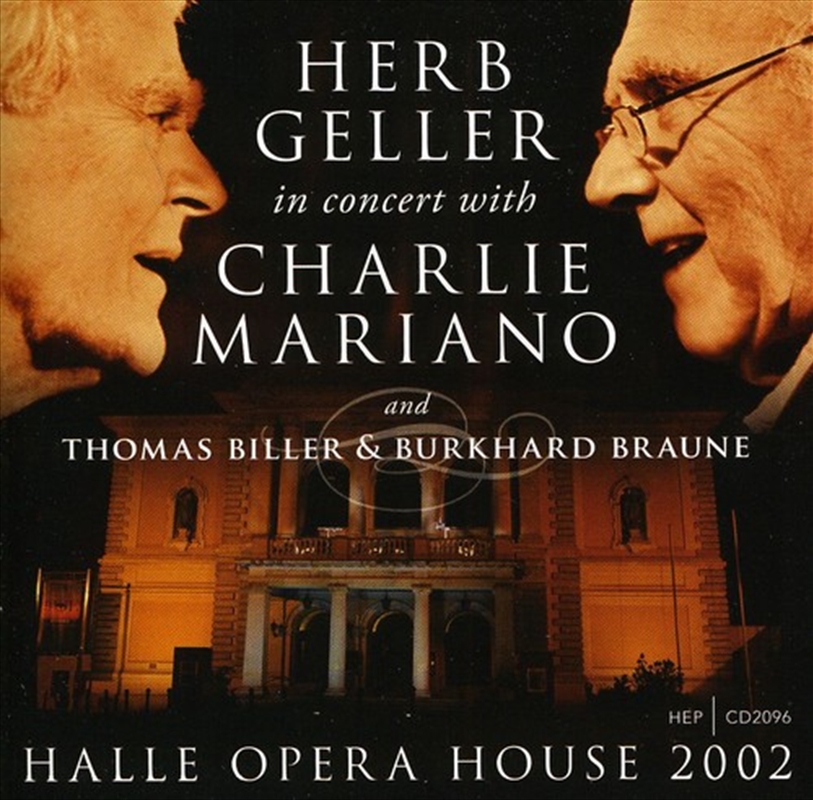 Halle Opera House 2002/Product Detail/Jazz