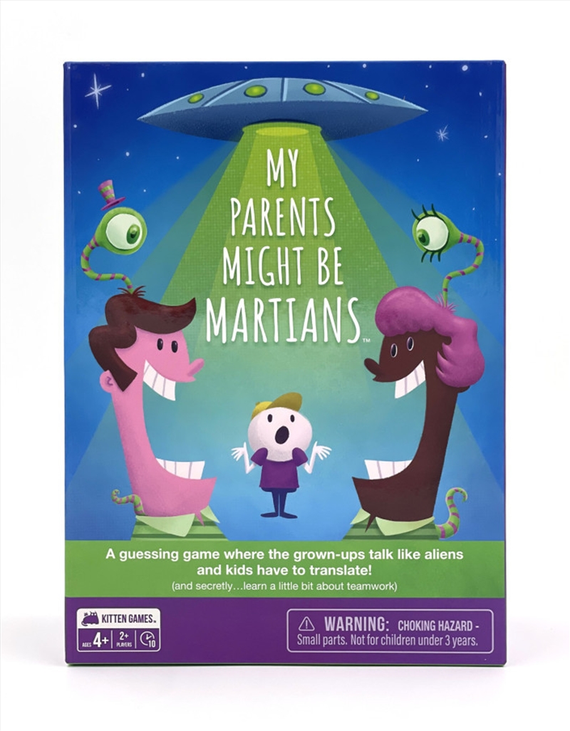 My Parents Might Be Martians/Product Detail/Card Games