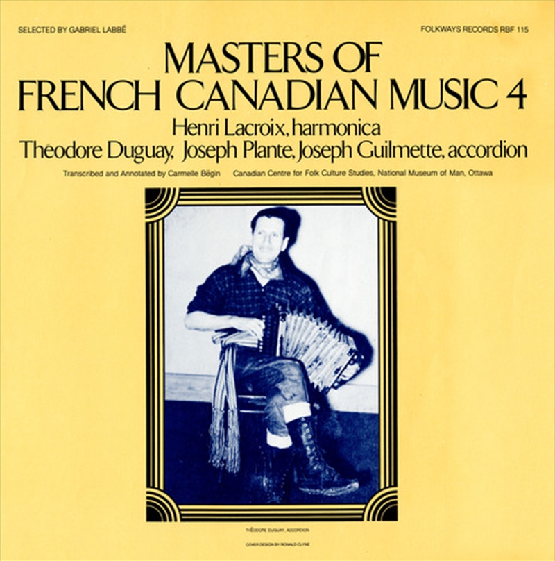 Masters of French-Canadian Music, Vol. 4/Product Detail/World