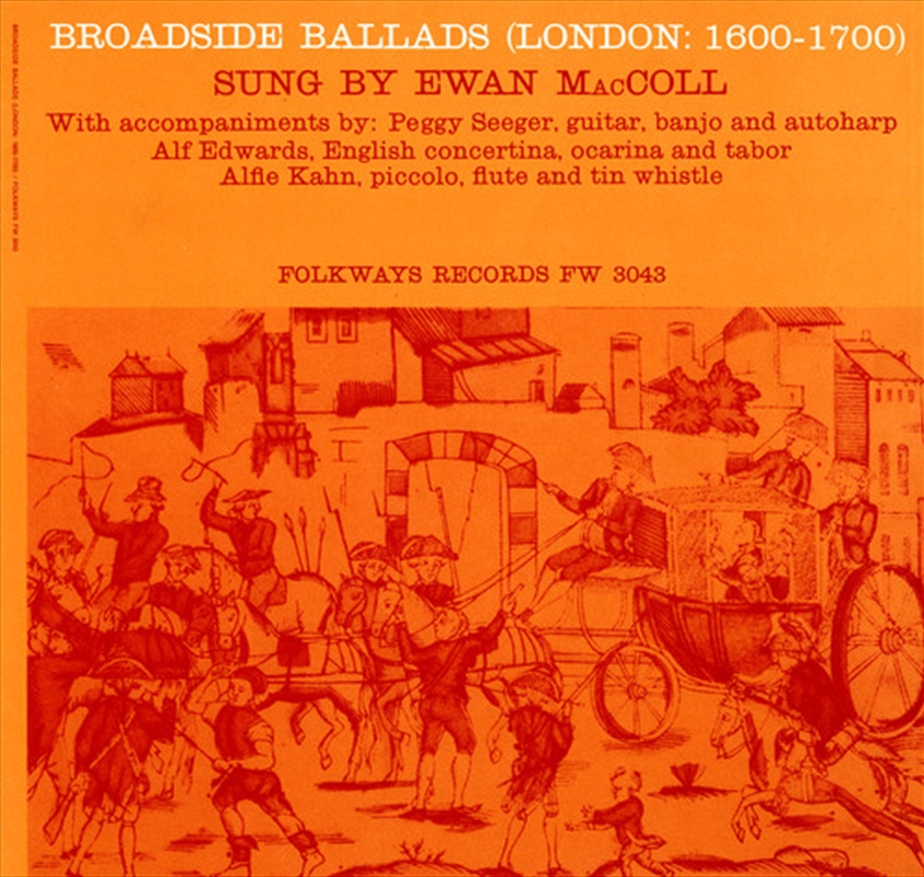 Broadside Ballads, Vol. 1 (London- 1600-1700)/Product Detail/Folk