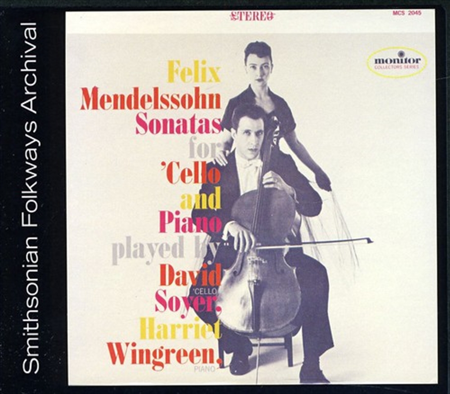 Felix Mendelssohn Sonatas for Cello and Piano/Product Detail/Classical