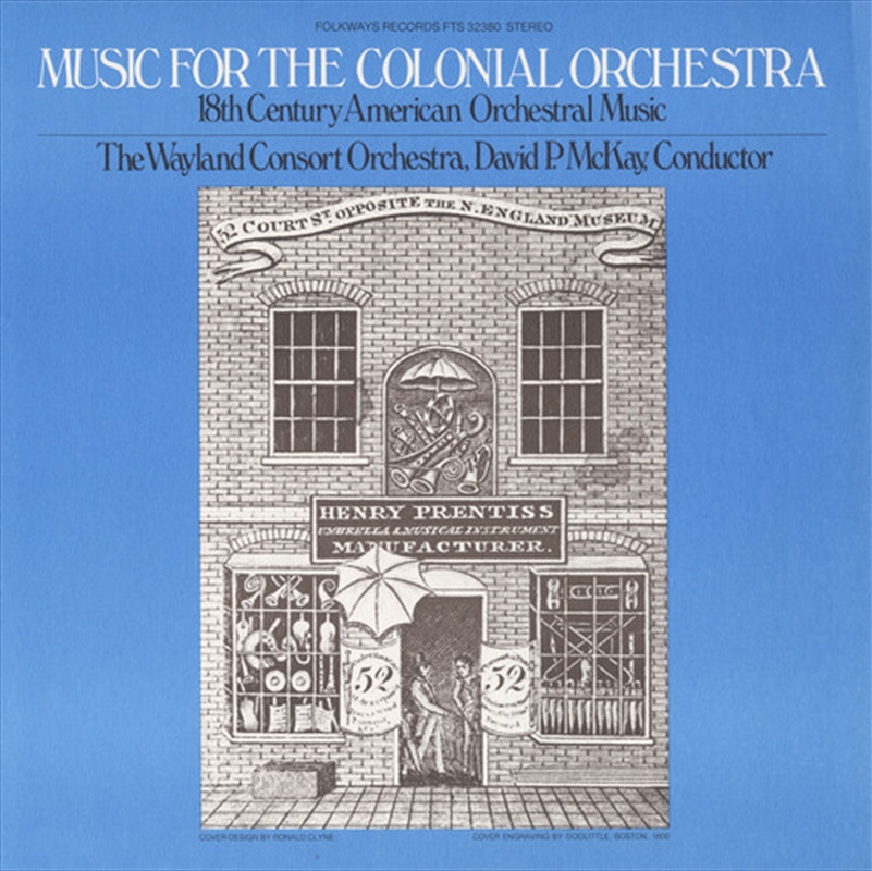 Music for the Colonial Orchestra/Product Detail/Classical