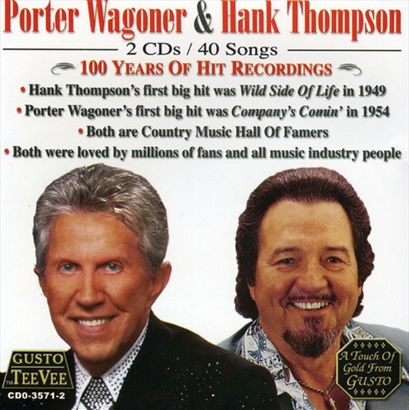 100 Years of Hit Recordings/Product Detail/Country