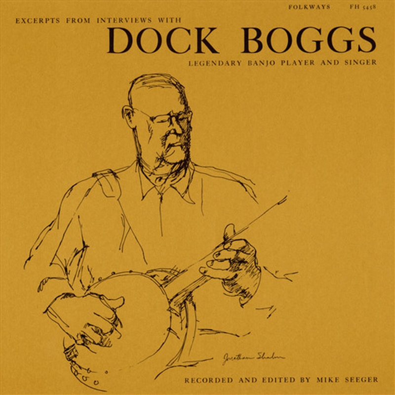 Excerpts from Interviews with Dock Boggs/Product Detail/Blues