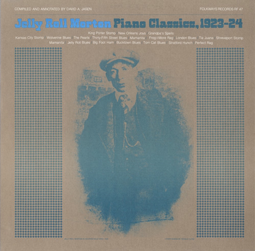 Jelly Roll Morton Piano Classics, 1923-24/Product Detail/Jazz