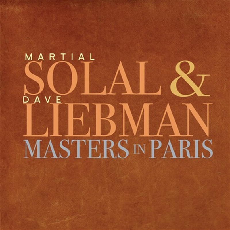 Masters In Paris/Product Detail/Jazz