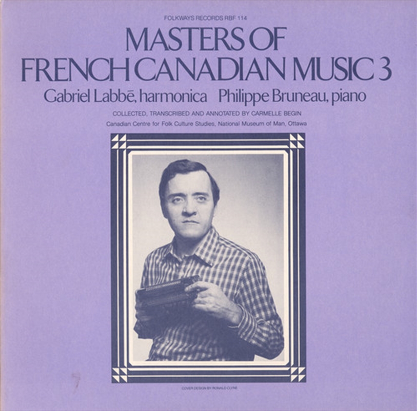 Masters of French Canadian Music, Vol.3/Product Detail/World