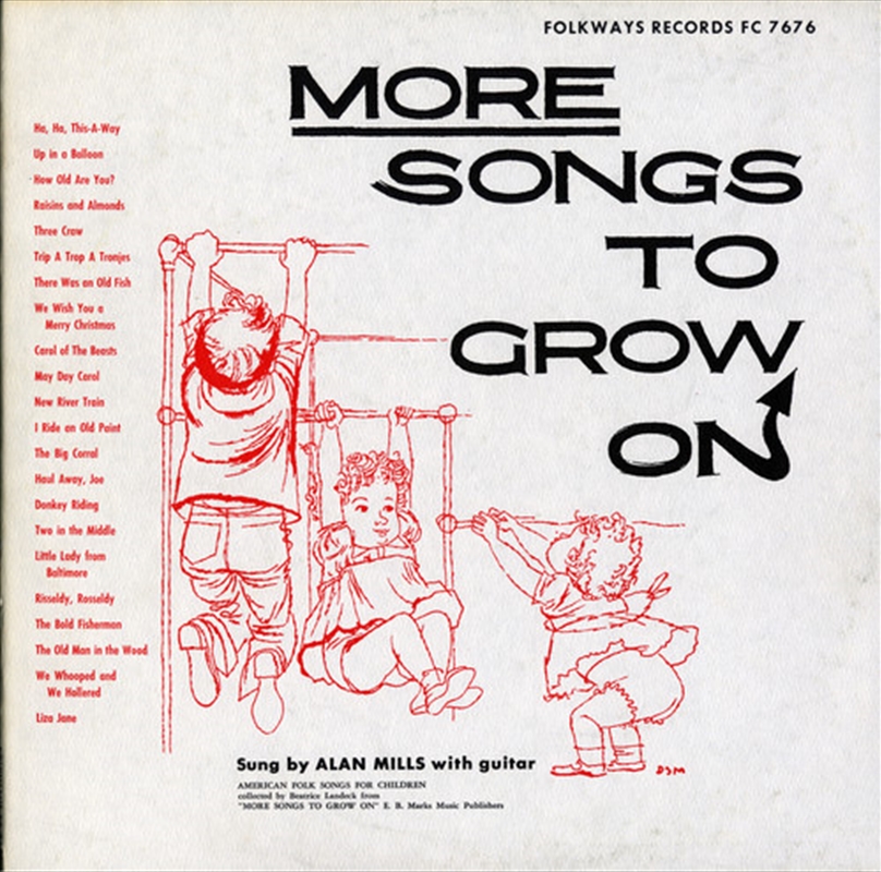 More Songs to Grow on/Product Detail/Childrens