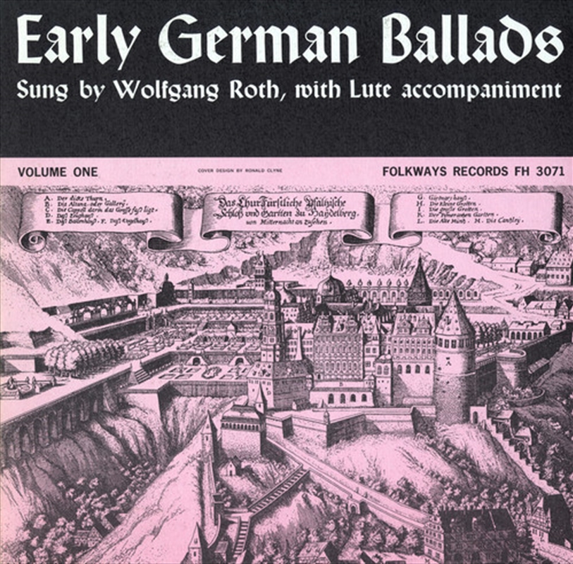 Early German Ballads 1- 1280-1619/Product Detail/World